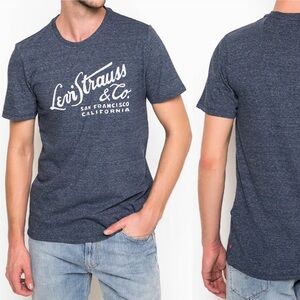 Levi’s San Francisco California Tee T-Shirt Blue Size XL
